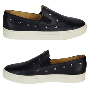 New Luxe de Leon maya leather metal studs sneaker